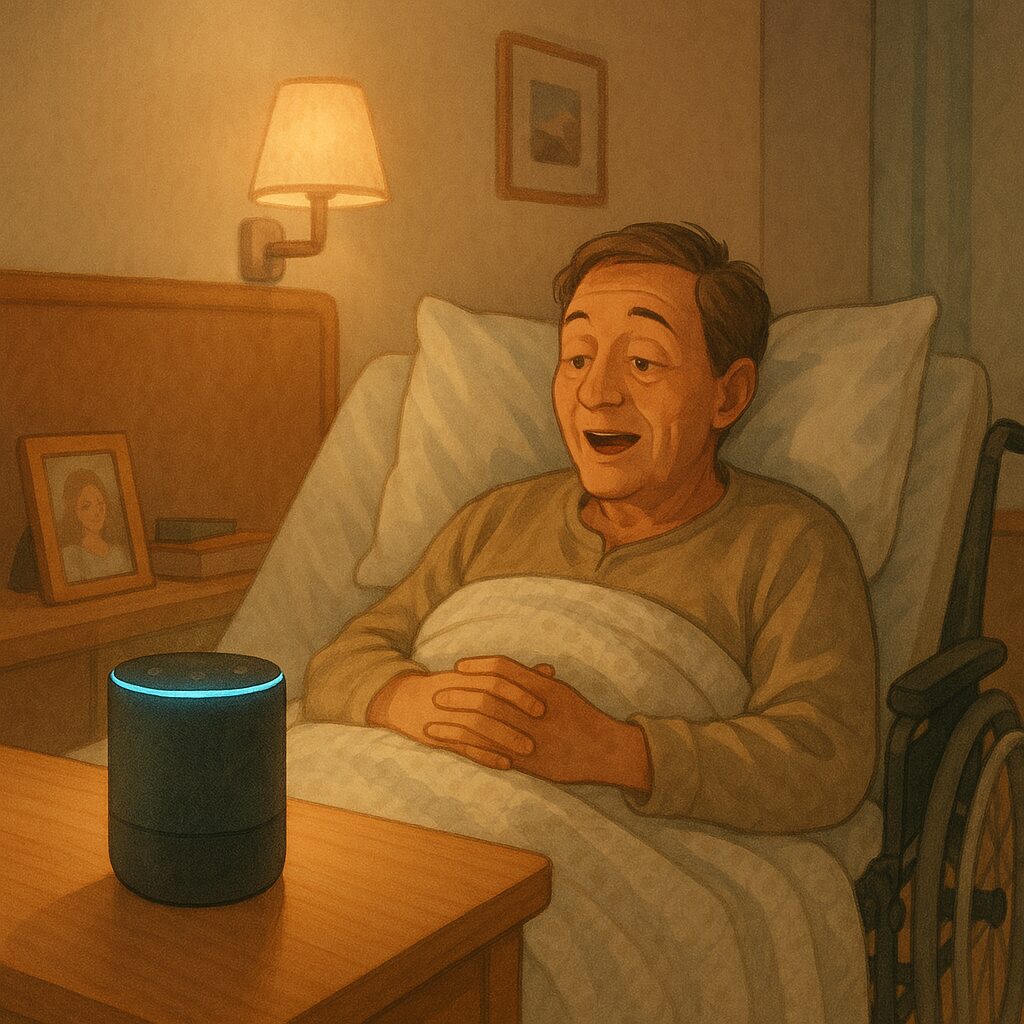 AIが話し相手になってくれます